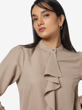 Wardrobe Taupe Musk Shirt