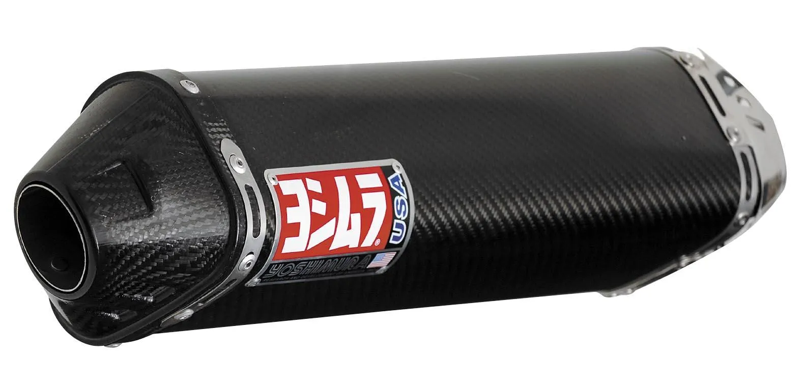 Yoshimura TRC (Tri-Oval w- Cone End Cap) Slip-On Carbon Fiber (Suzuki)